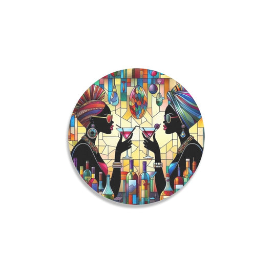 Sip & Savor: Exquisite Elegance Coaster Collection - Round Coaster Set - #2015