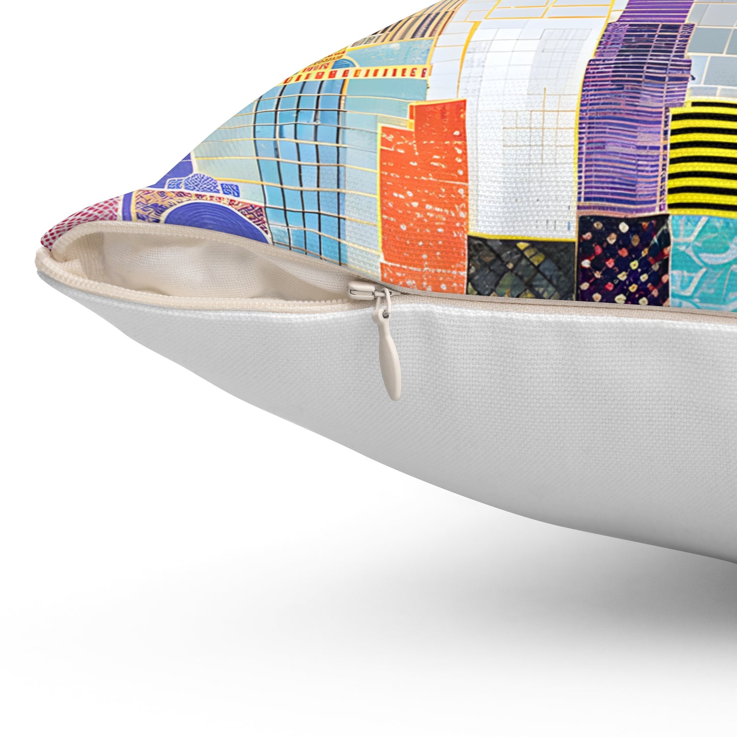 Vibrant Visions: The Bohemian Collection - Spun Polyester Square Pillow - #2015