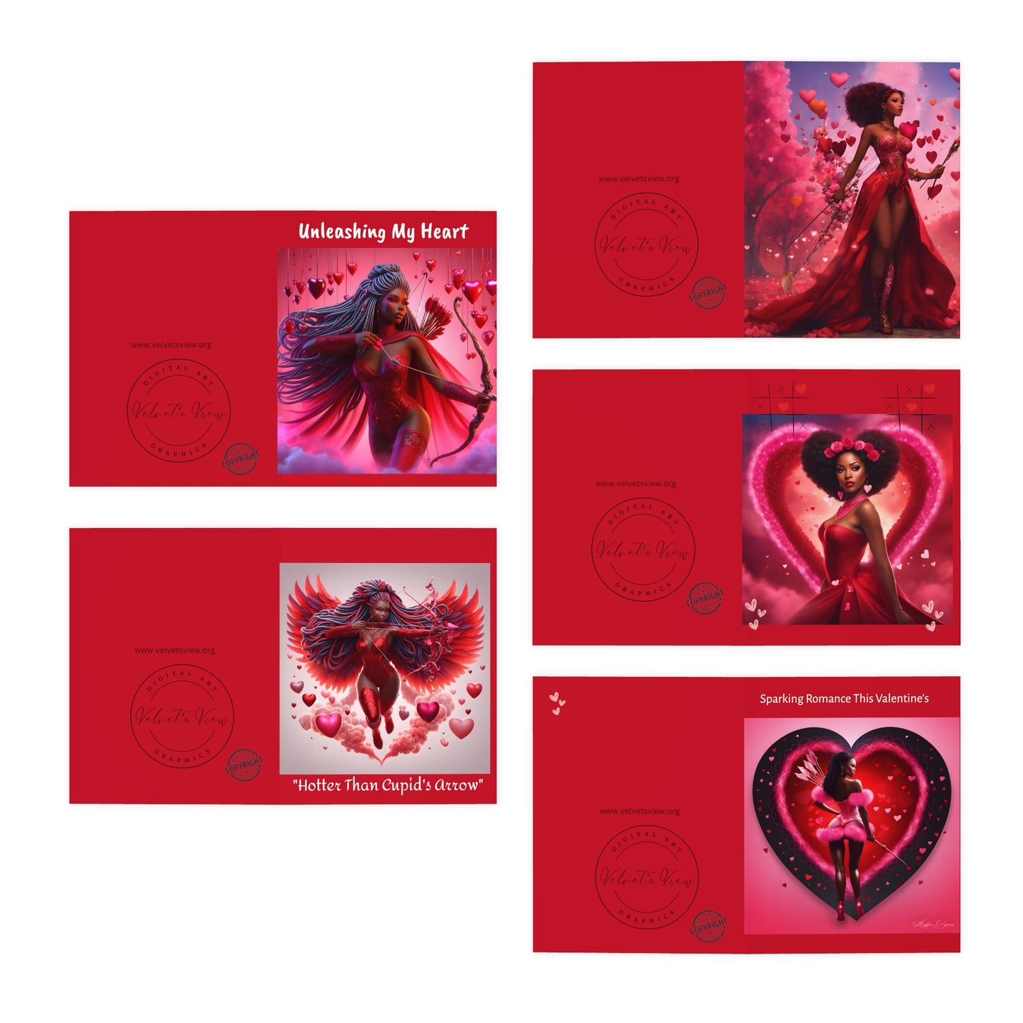 Multi-Design Greeting Cards (5-Pack)