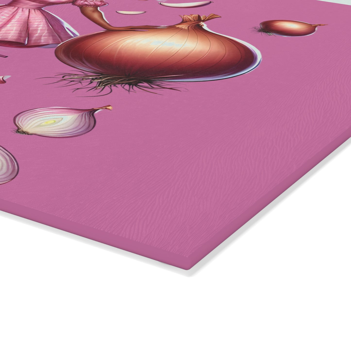 Onion Delight Glass Cutting Boards Collection - Glass Cutting Board - #2012