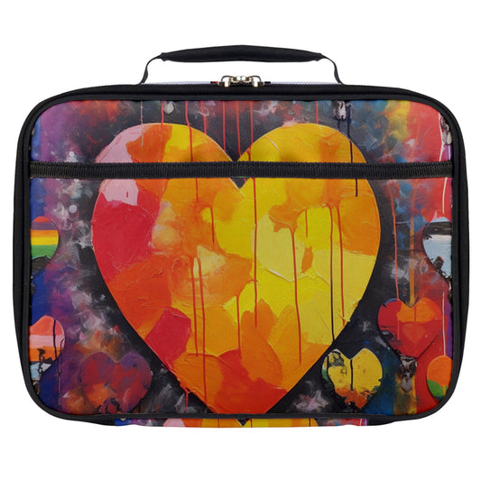 Radiant Hearts- #2014 Full Print Lunch Bag