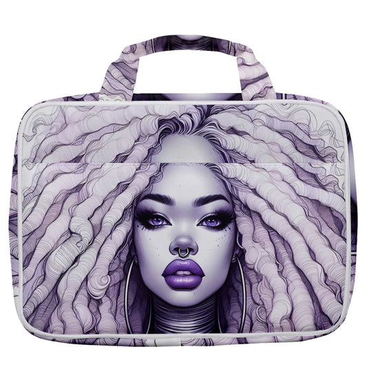 Ethereal Enchantment Collection: Travel Toiletry Bag With Hanging Hook - #2012