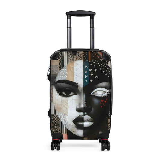 Heartfelt Reflections: Mixed Media Art Collection - Suitcase - #2021