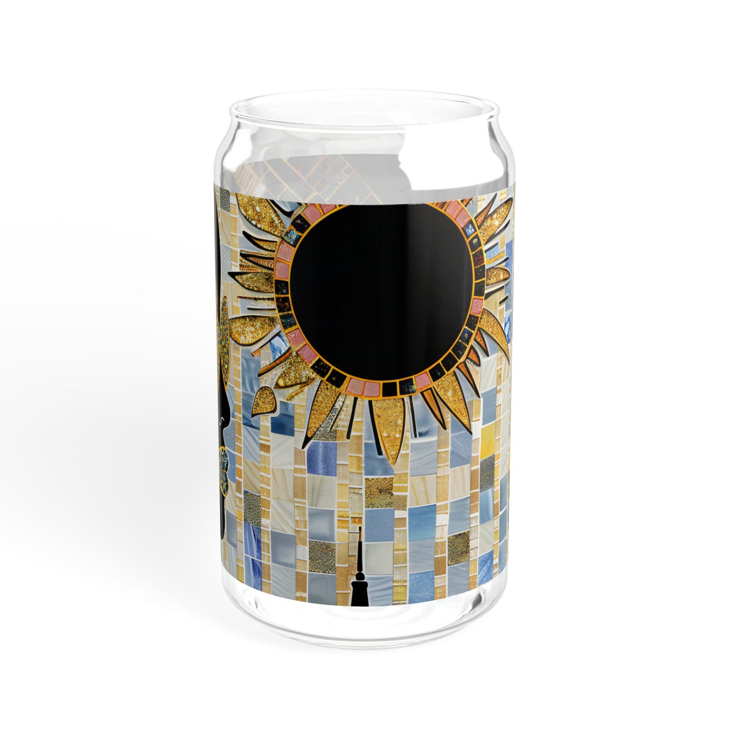 Vibrant Visions: The Bohemian Collection - Sipper Glass, 16oz - #2015