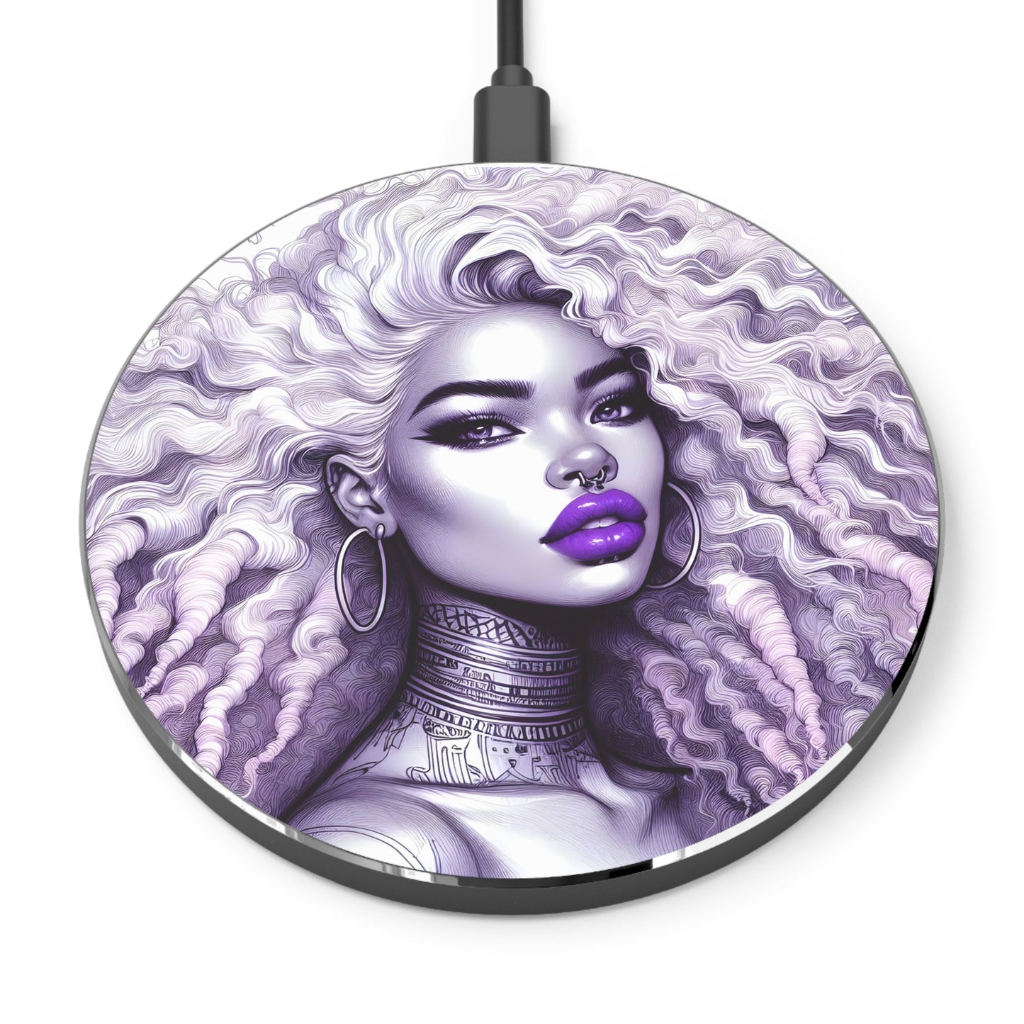 Ethereal Enchantment: Digital Art Collection - Wireless Charger - #2013