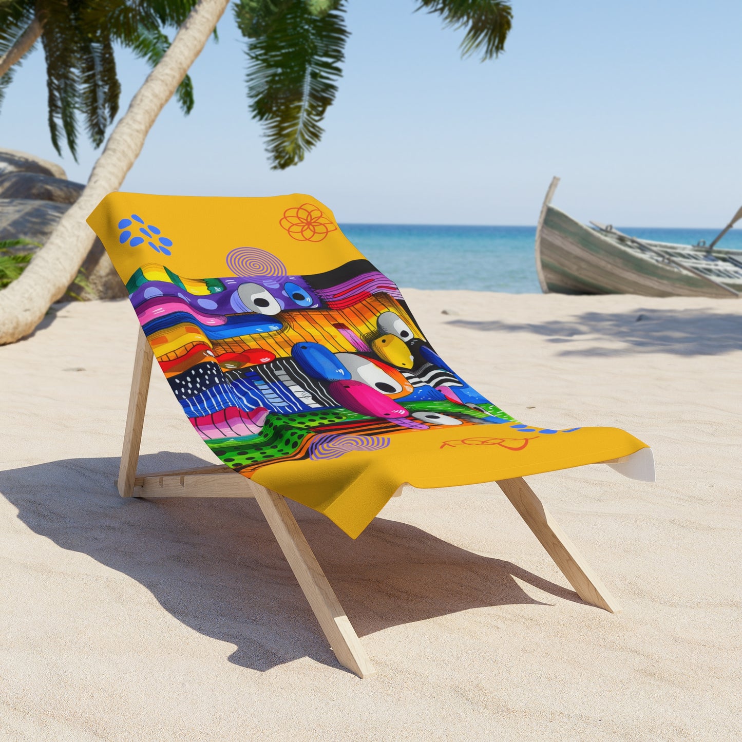 Beach Towel - Whimsical Wonders: Towel Collection