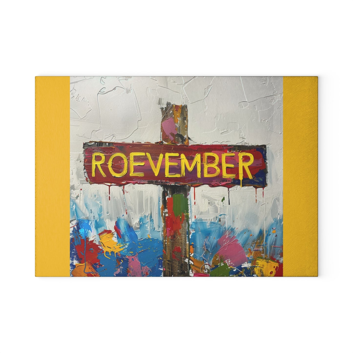 See you in November Roevember Collection - Glass Cutting Board - #2012