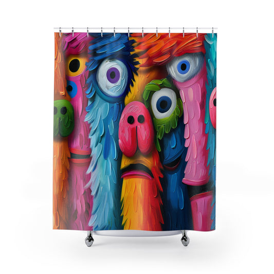 Whimsical Wonders: Towel and Shower Curtain Collection - Shower Curtains - #2015