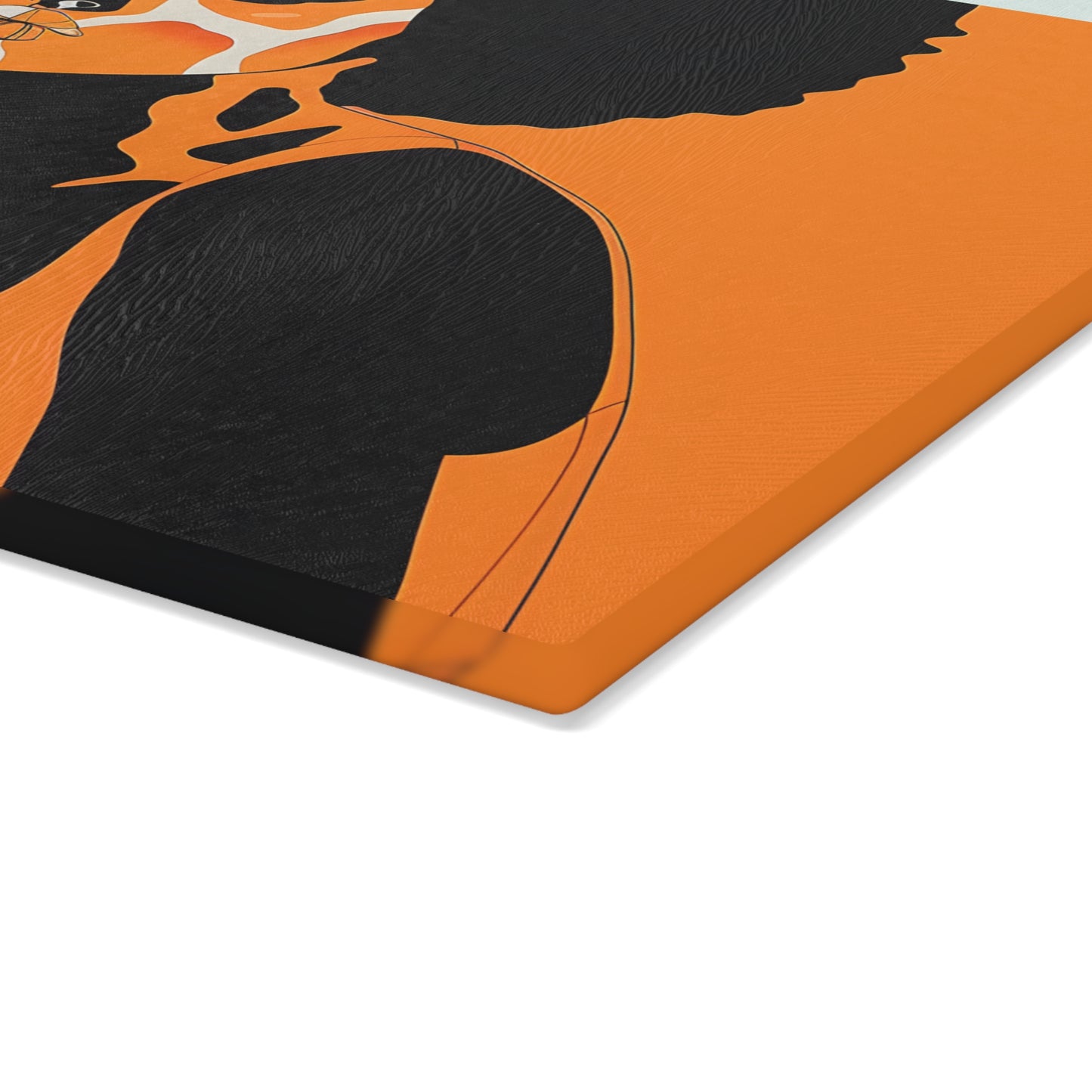 Giraffe Essence: A Fusion of Nature and Elegance Collection - Glass Cutting Board - #2015