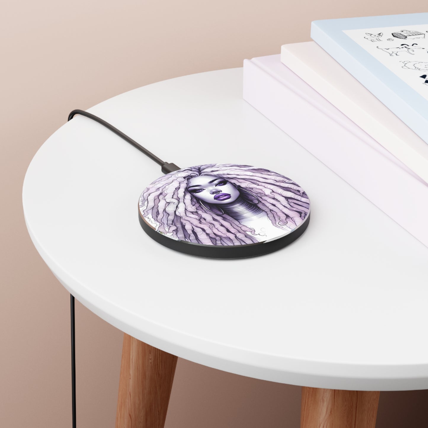 Ethereal Enchantment: Digital Art Collection - Wireless Charger - #2012