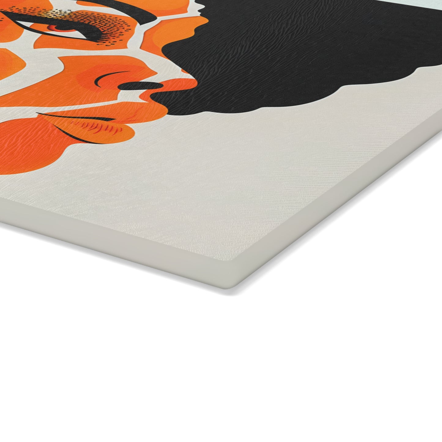 Giraffe Essence: A Fusion of Nature and Elegance Collection - Glass Cutting Board - #2016