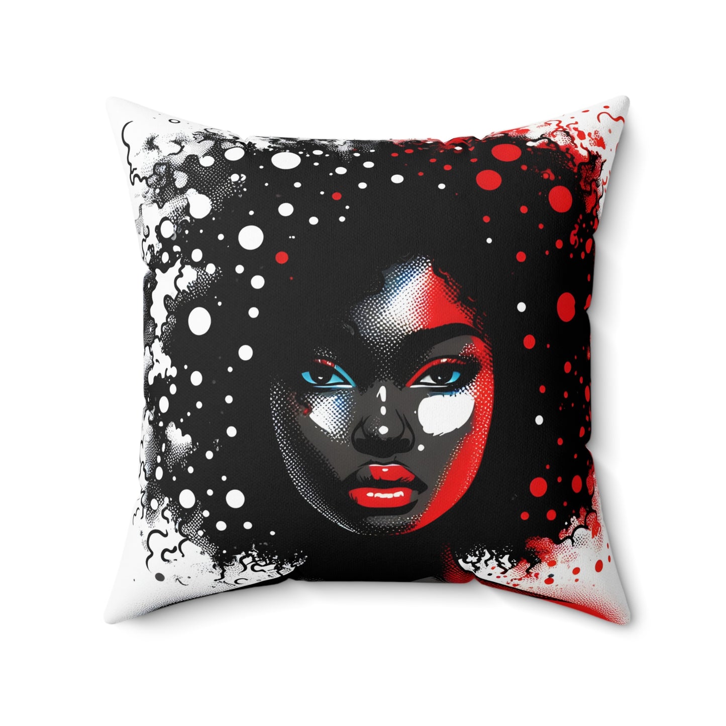 Vibrant Visions Collection - Spun Polyester Square Pillow - #2013