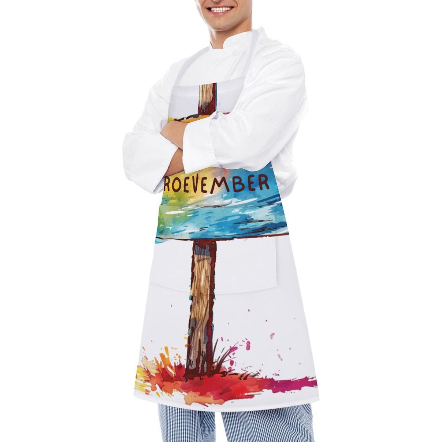 See You in November Roevember Collection - Adult Apron with Pocket - #2011