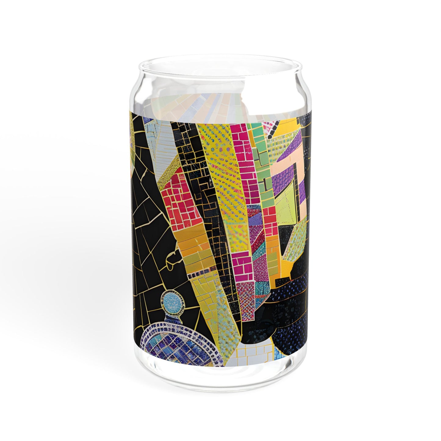 Vibrant Visions: The Bohemian Collection - Sipper Glass, 16oz - #2016