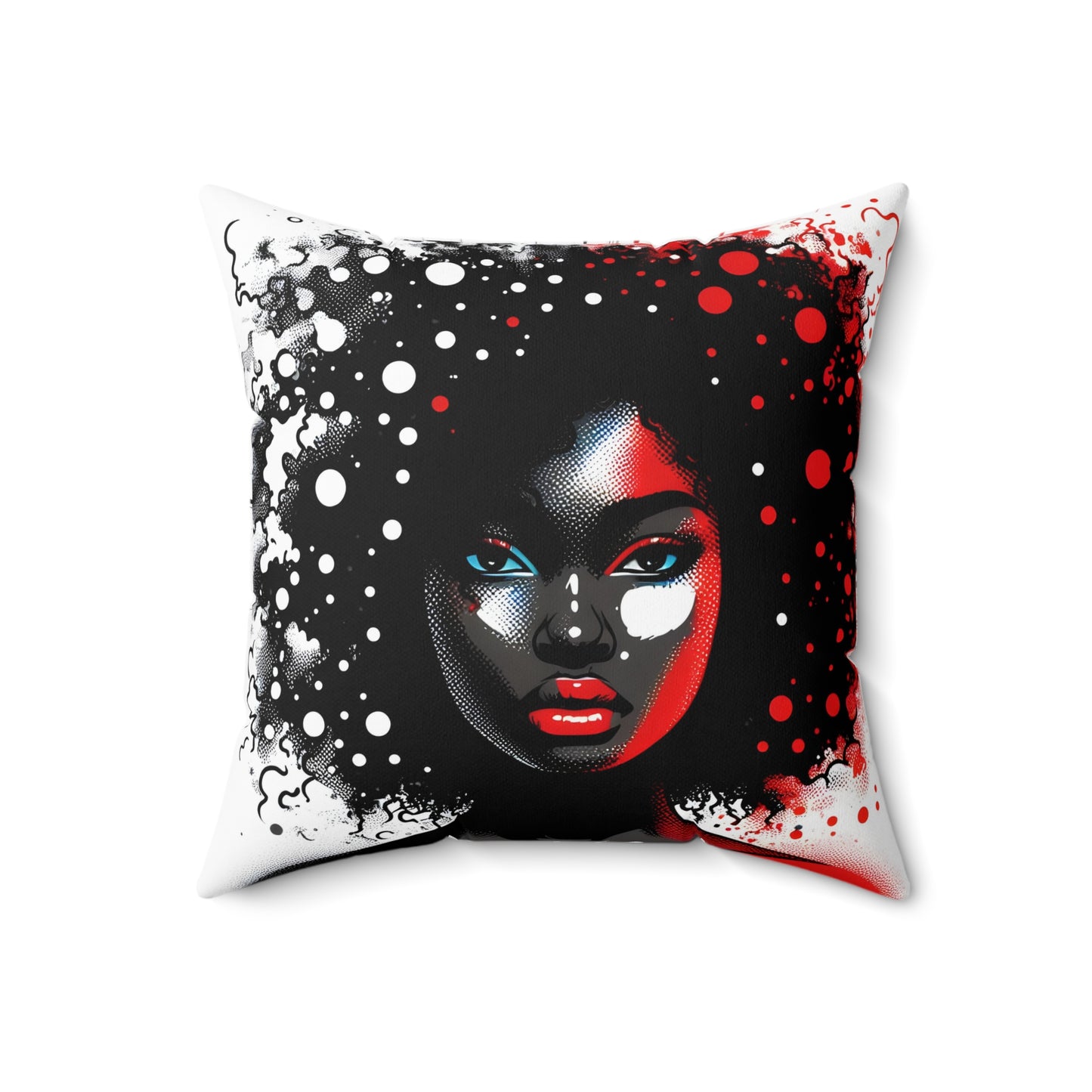 Vibrant Visions Collection - Spun Polyester Square Pillow - #2013