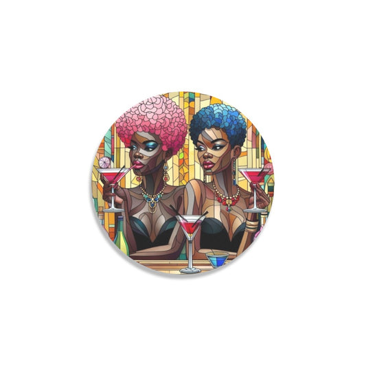 Sip & Savor: Exquisite Elegance Coaster Collection - Round Coaster Set - #2012