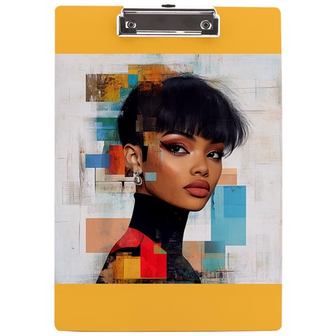 Vibrant Visions: Art-Inspired Elegance for Everyday Life Collection - A4 Acrylic Clipboard -#2012