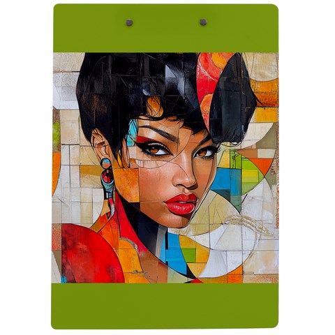 Vibrant Visions: Art-Inspired Elegance for Everyday Life Collection - A4 Acrylic Clipboard - #2013