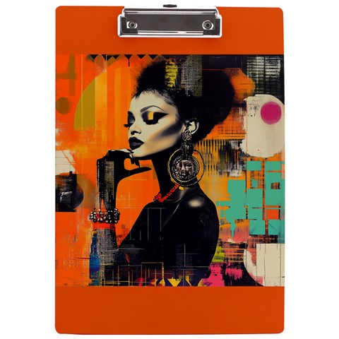 Vibrant Visions: Art-Inspired Elegance for Everyday Life - Collection - A4 Acrylic Clipboard - #2014