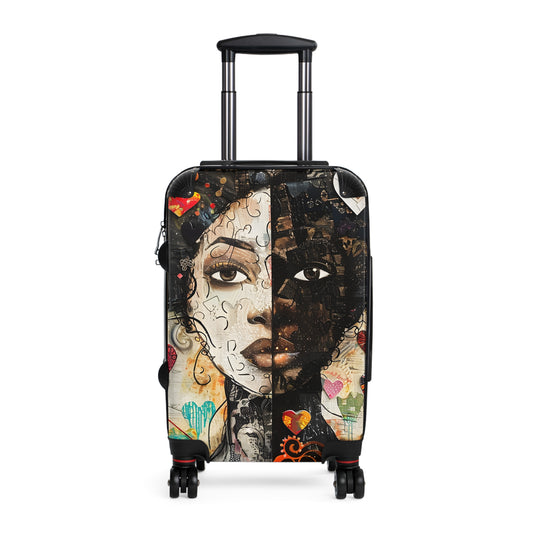 Heartfelt Reflections: Mixed Media Art Collection - Suitcase - #2018