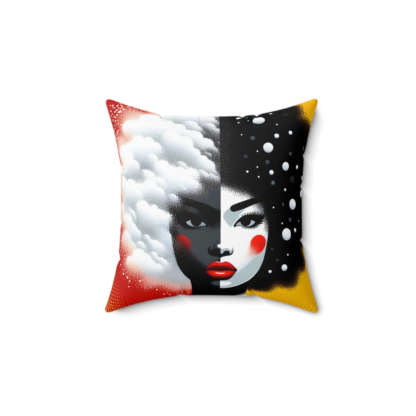 Vibrant Visions Collection - Spun Polyester Square Pillow - #2011