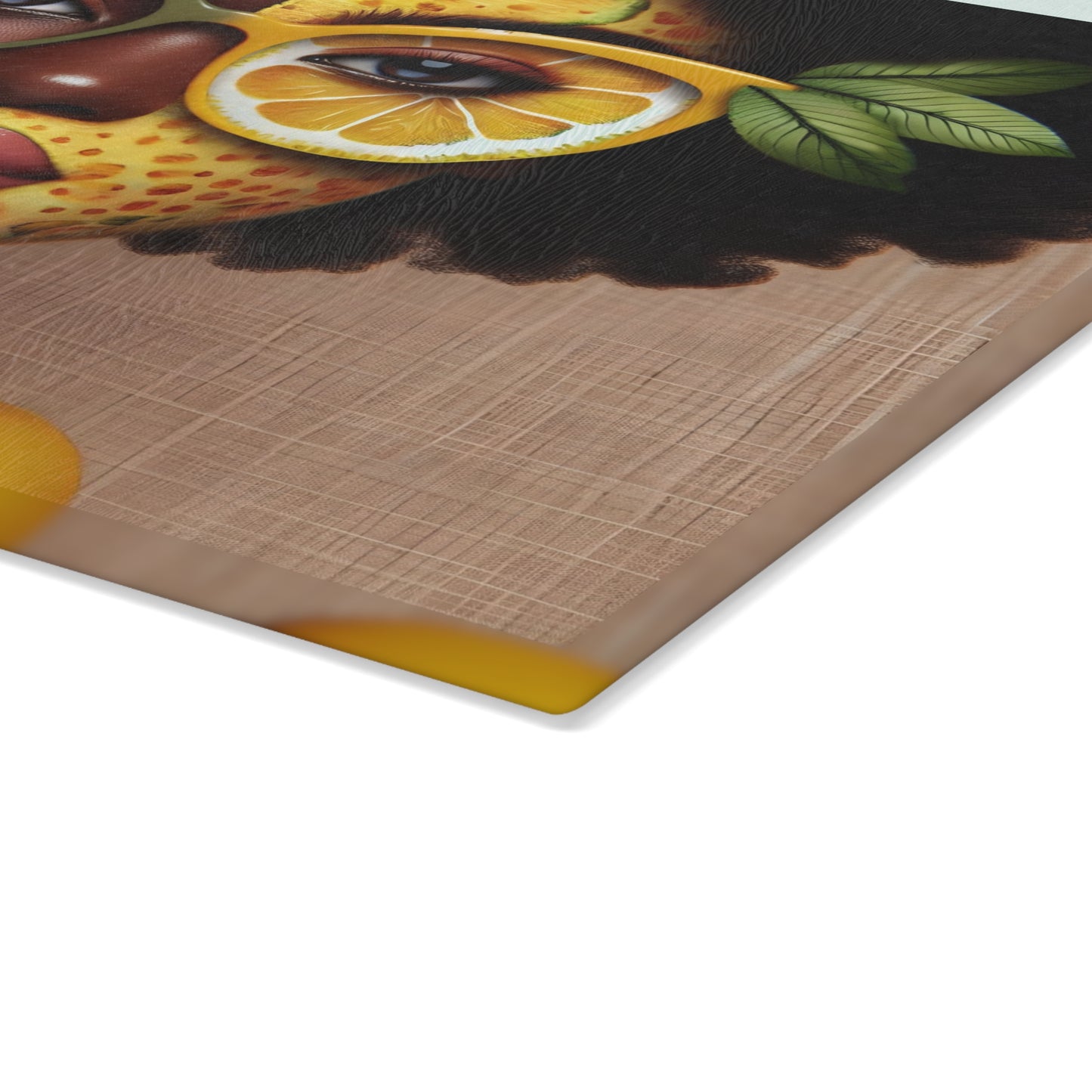 Velvet's View: The Lemon Delight Collection – Glass Cutting Board #2016