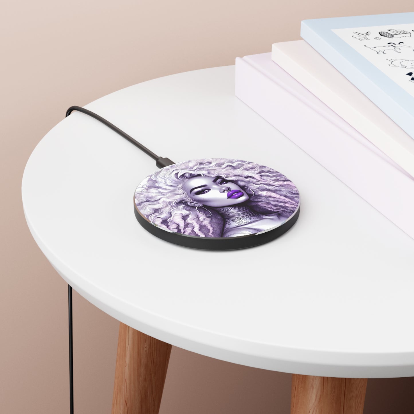 Ethereal Enchantment: Digital Art Collection - Wireless Charger - #2013