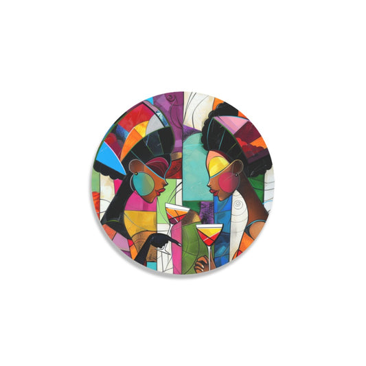 Sip & Savor: Exquisite Elegance Coaster Collection - Round Coaster Set - #2011