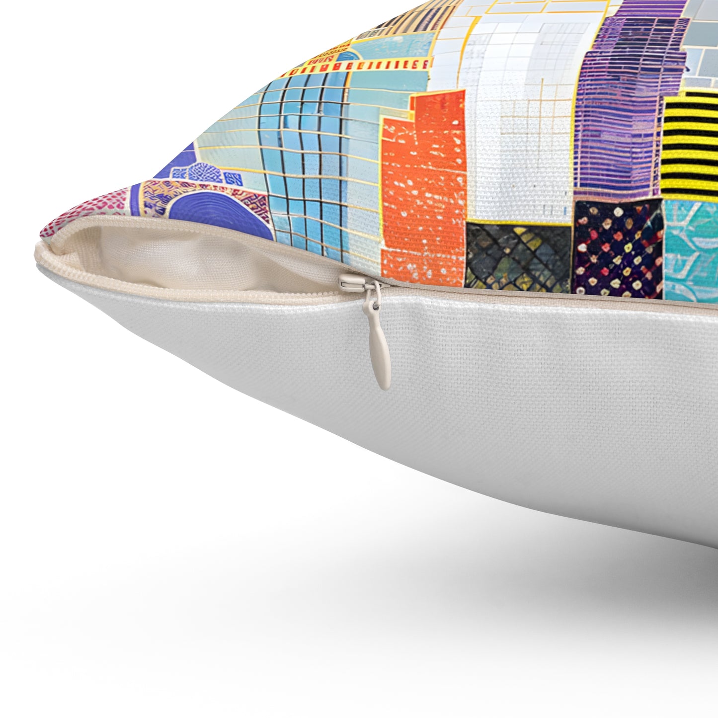 Vibrant Visions: The Bohemian Collection - Spun Polyester Square Pillow - #2015