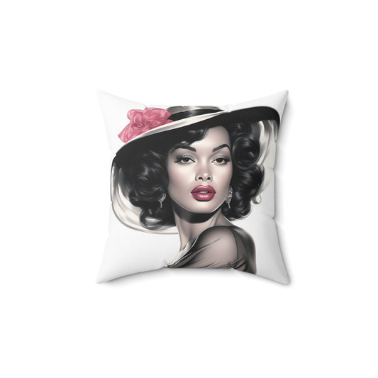 Spun Polyester Square Pillow