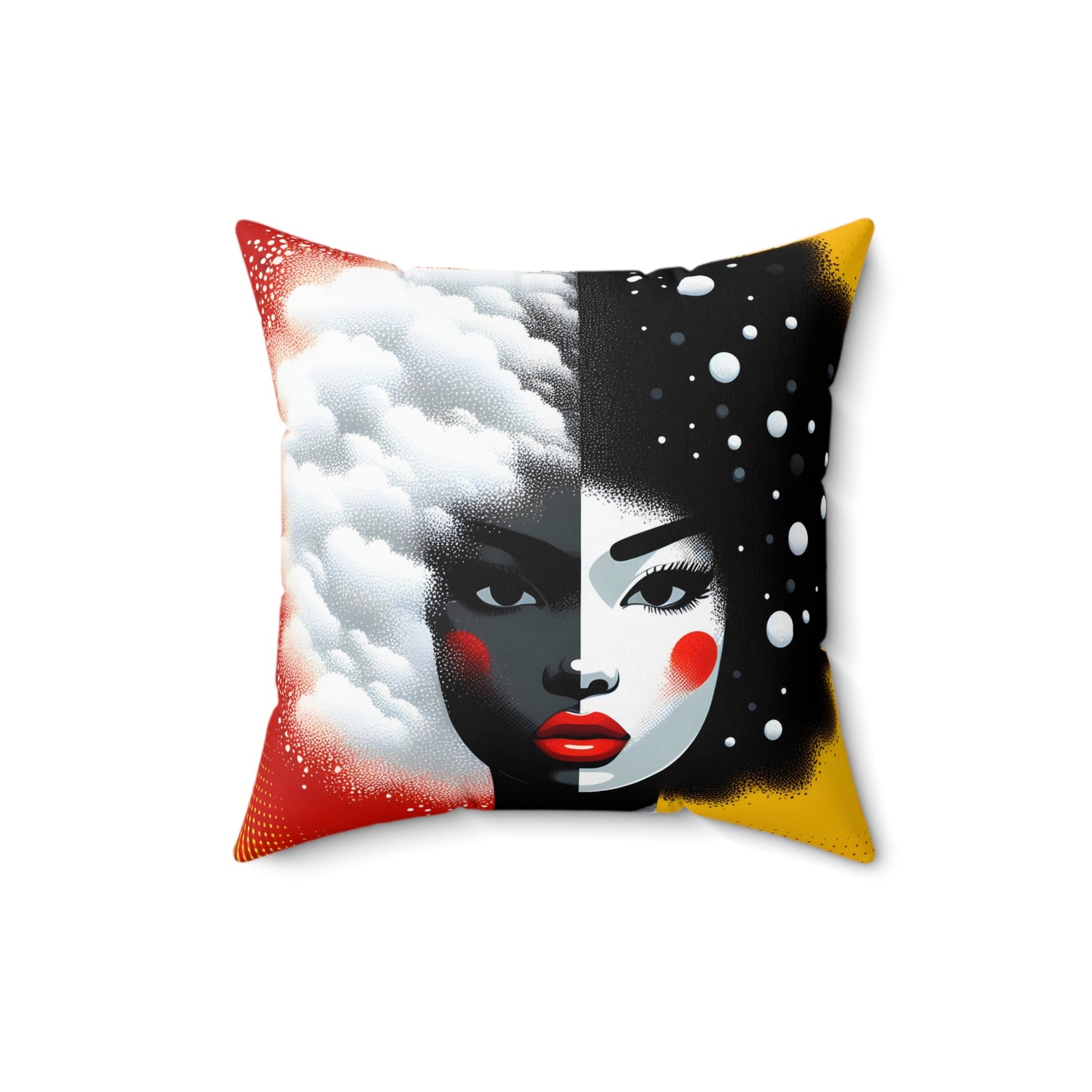 Vibrant Visions Collection - Spun Polyester Square Pillow - #2011