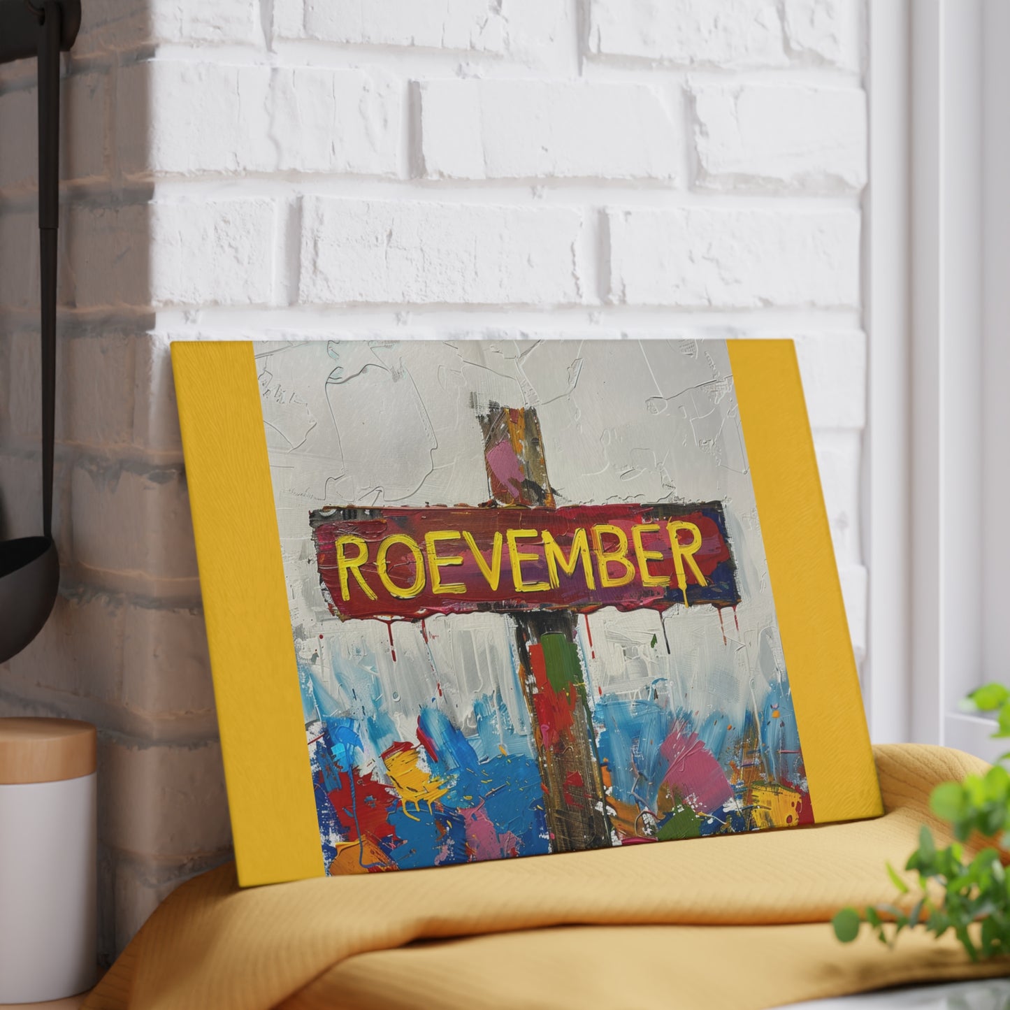 See you in November Roevember Collection - Glass Cutting Board - #2012