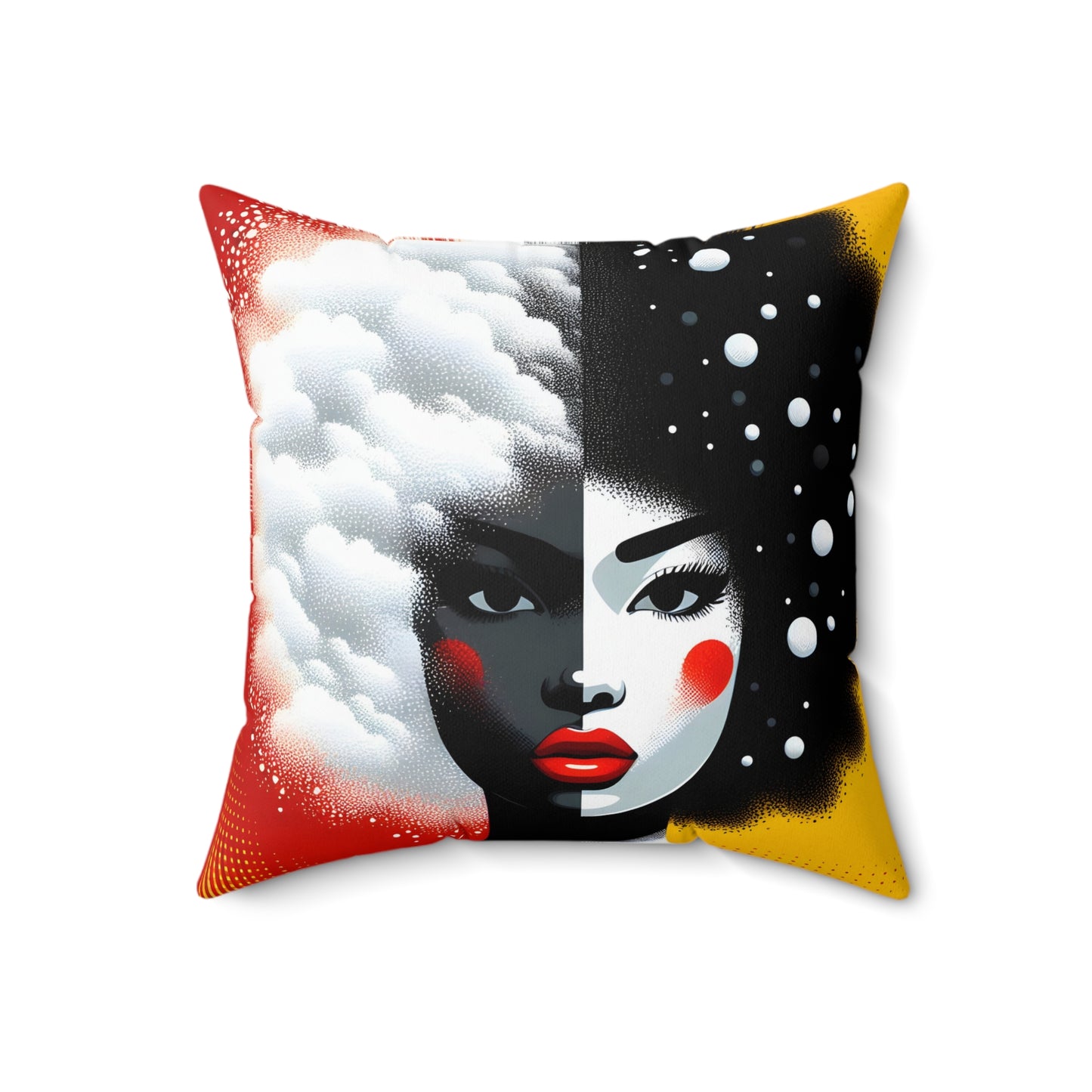 Vibrant Visions Collection - Spun Polyester Square Pillow - #2011