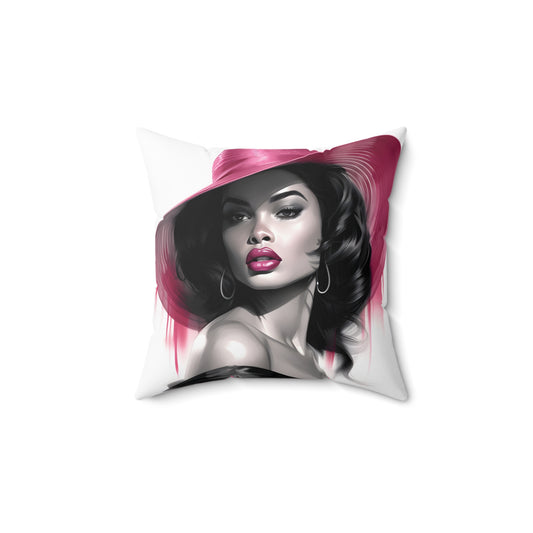 Spun Polyester Square Pillow