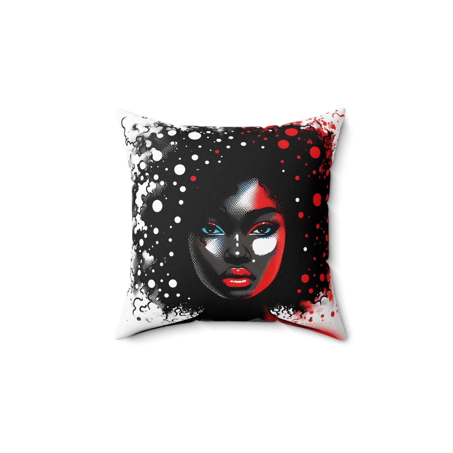 Vibrant Visions Collection - Spun Polyester Square Pillow - #2013