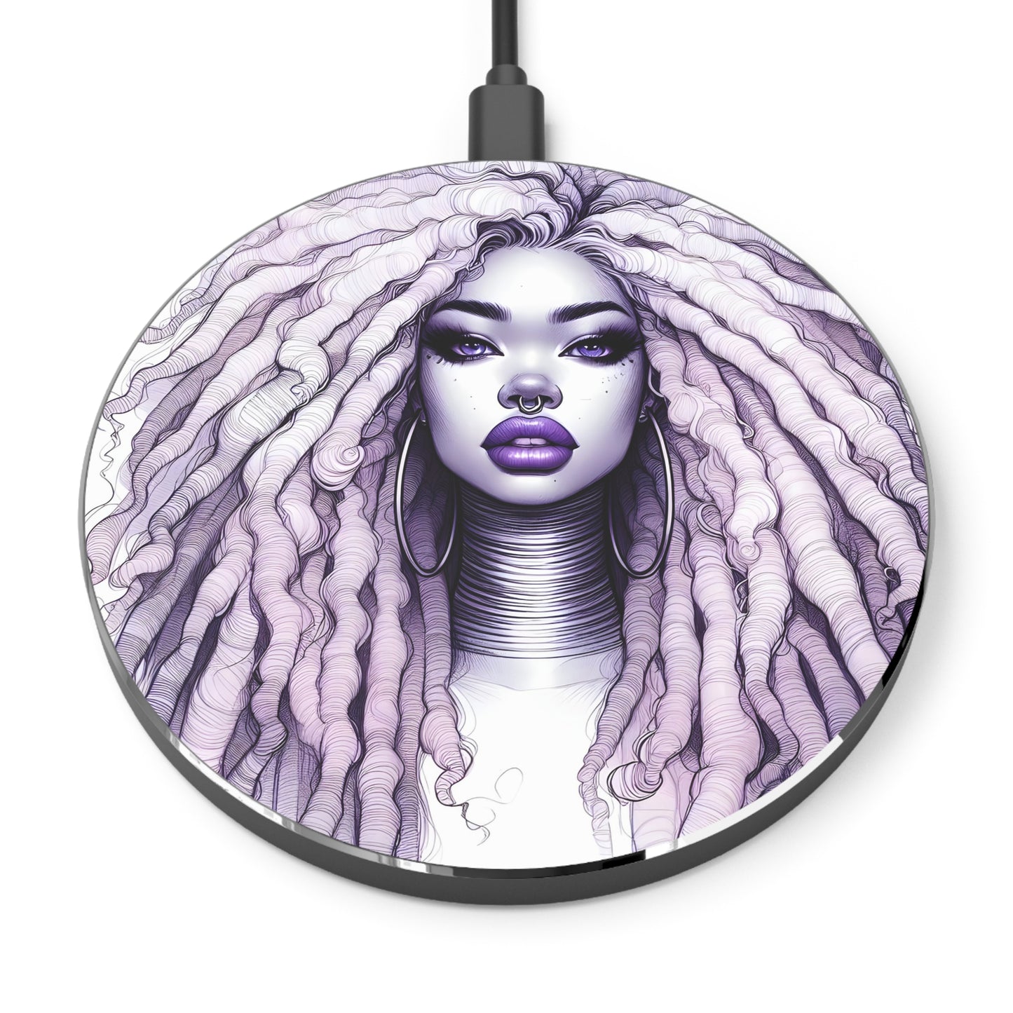 Ethereal Enchantment: Digital Art Collection - Wireless Charger - #2012