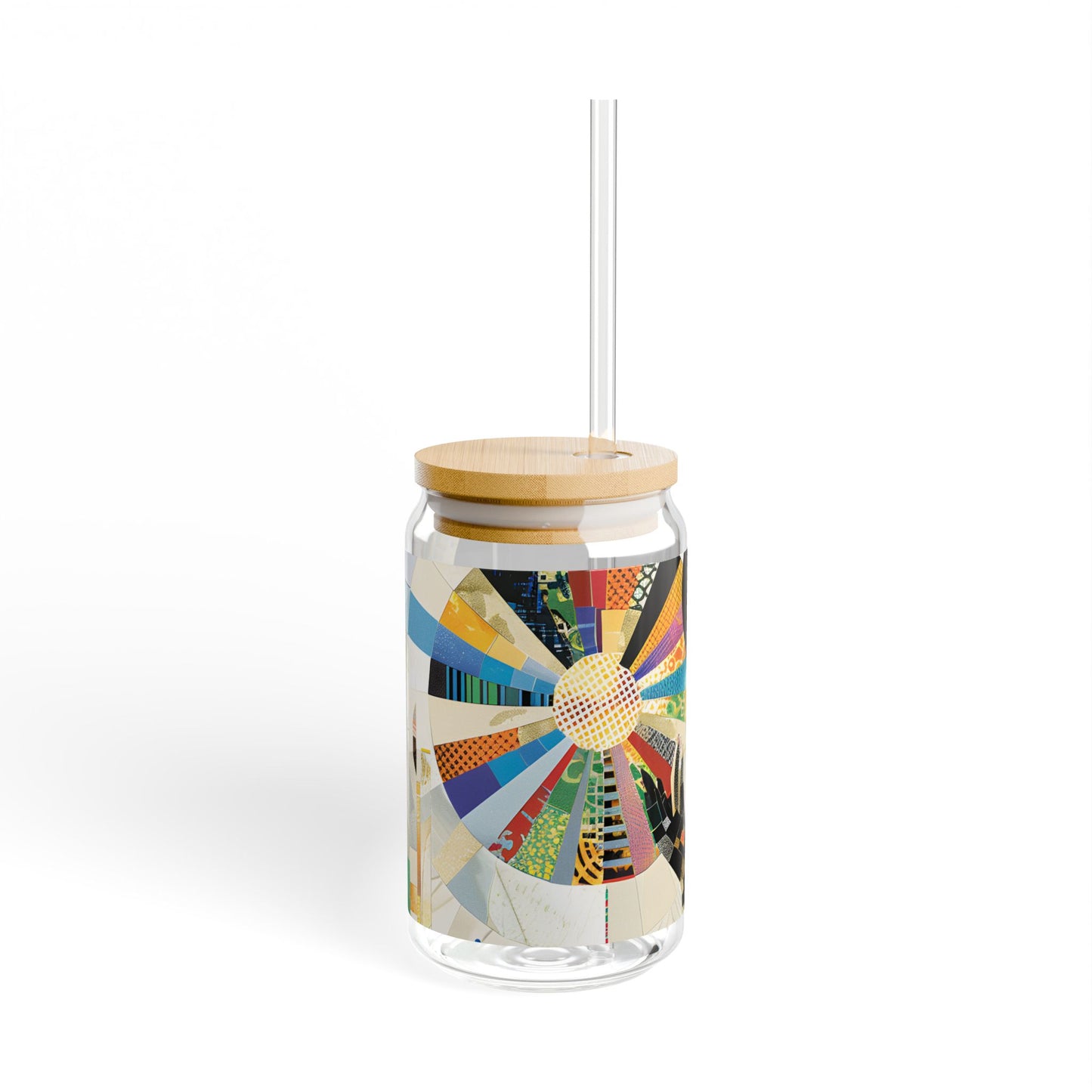 Vibrant Visions: The Bohemian Collection - Sipper Glass, 16oz - #2011