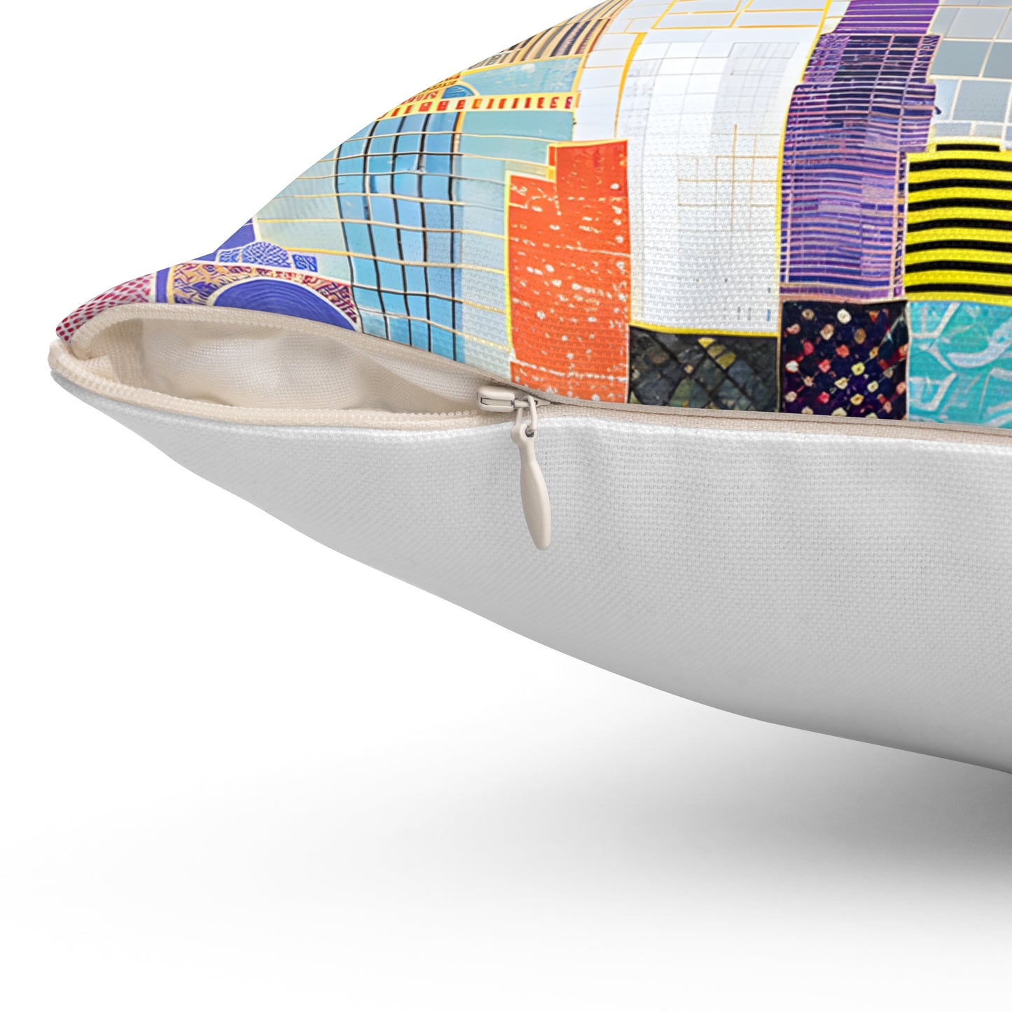 Vibrant Visions: The Bohemian Collection - Spun Polyester Square Pillow - #2015