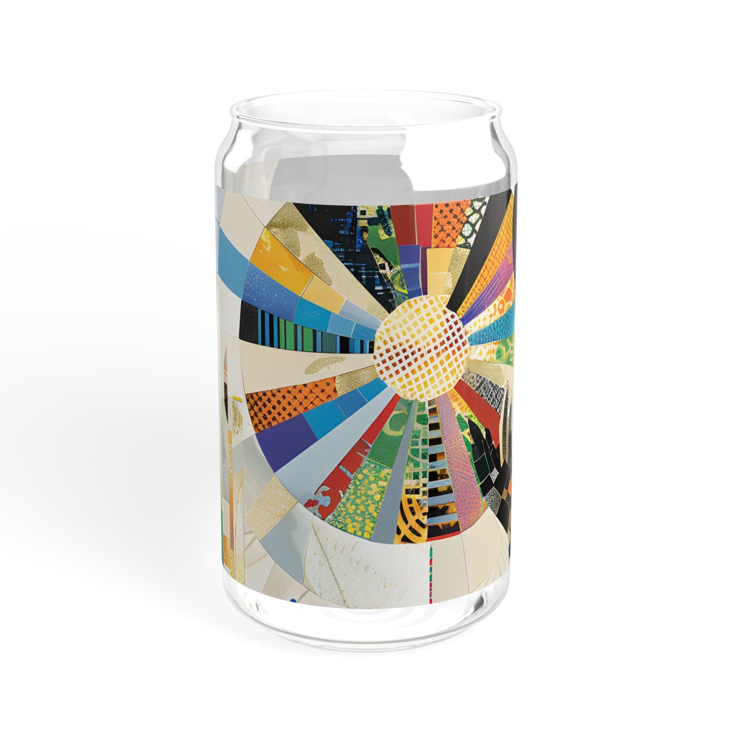 Vibrant Visions: The Bohemian Collection - Sipper Glass, 16oz - #2011