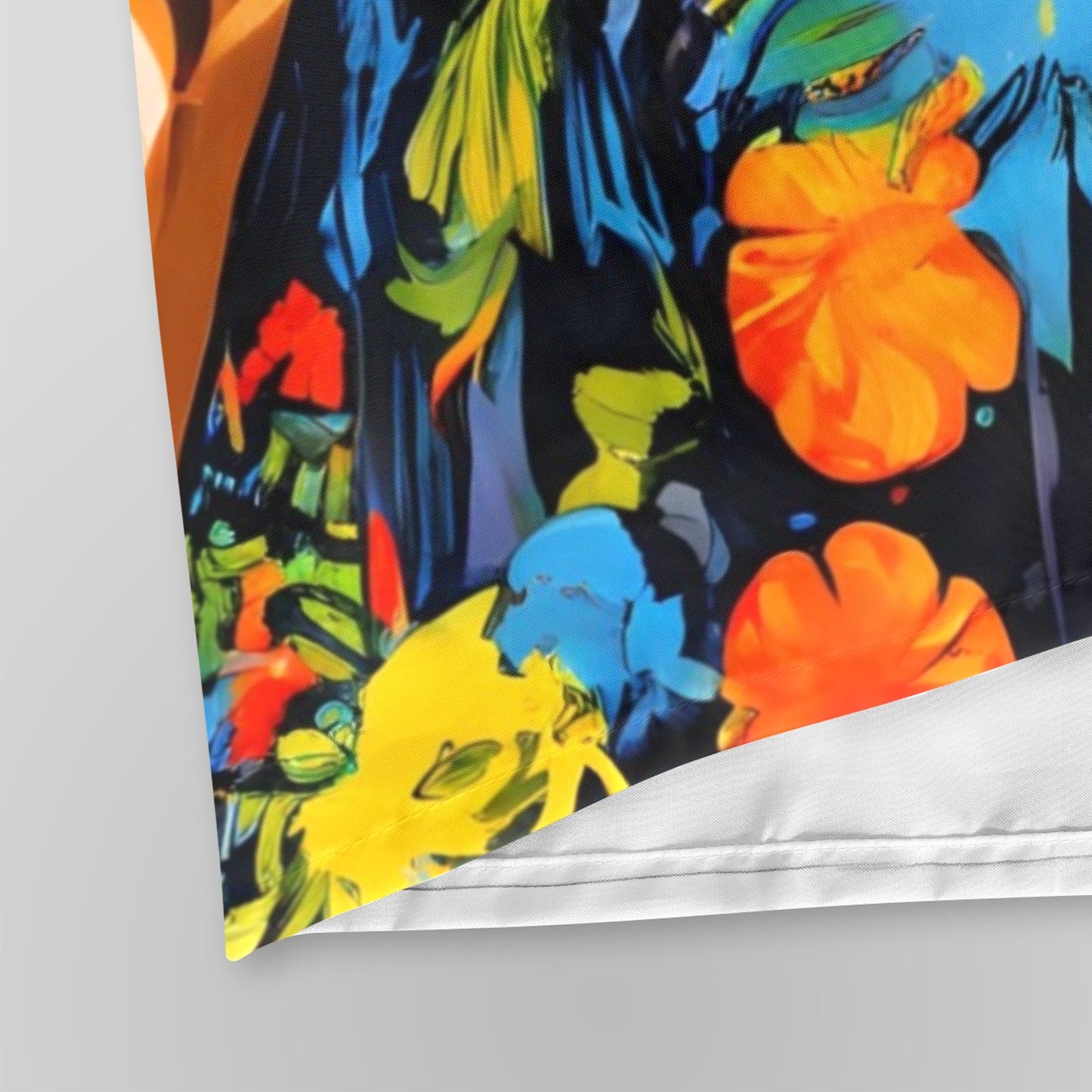 Bold Elegance: The Poppy Collection - Shower Curtain 72"x84" - #2015